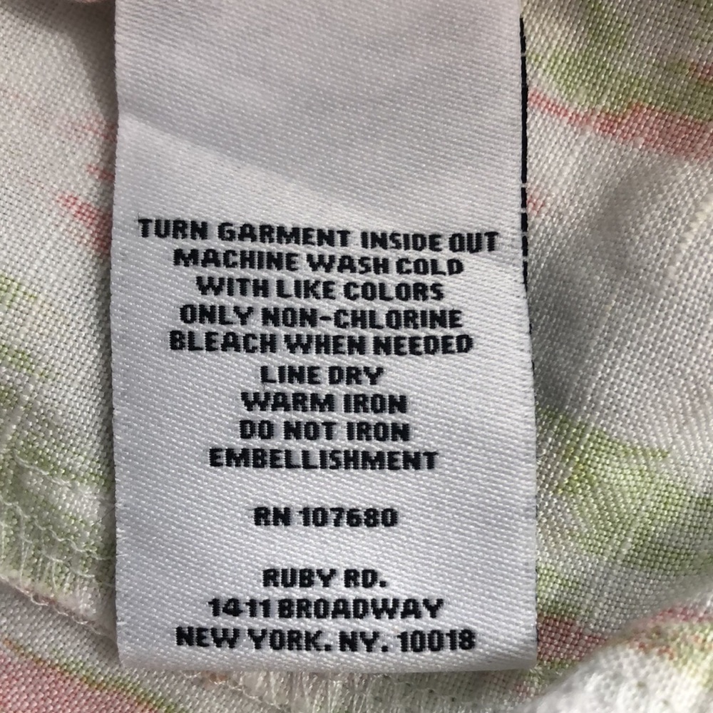 Ruby Rd. Linen Blend Geometric Jacket 18 - Picture 10 of 10